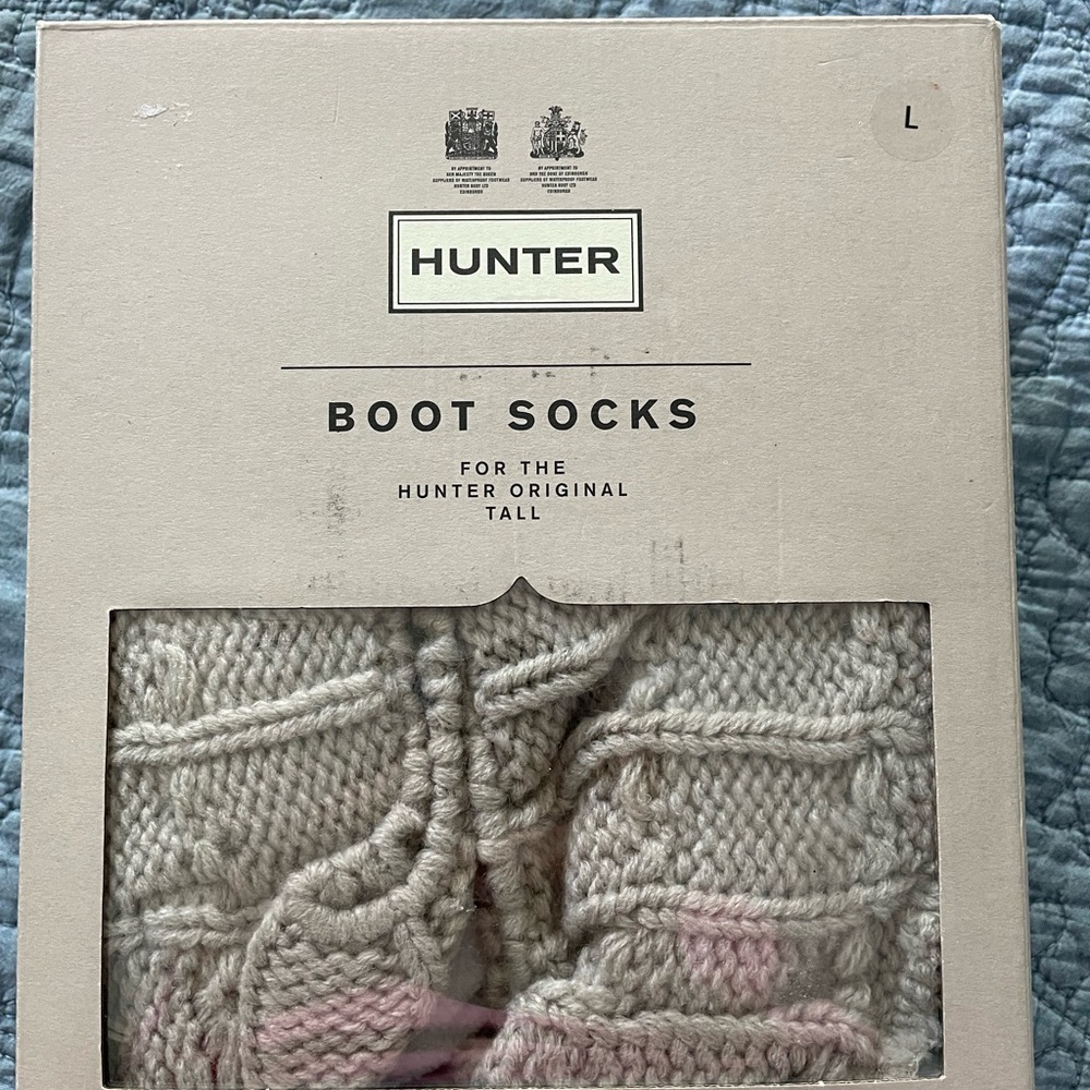 Free shipping Hunter Boot Socks - Greige
